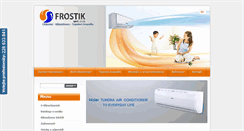 Desktop Screenshot of frostik.cz